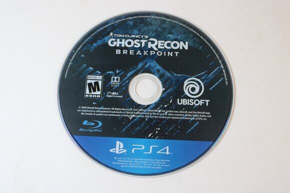Sony Other - Tom Clancy's Ghost Recon: Breakpoint (Sony PlayStation 4, PS4) Disc Only, Tested